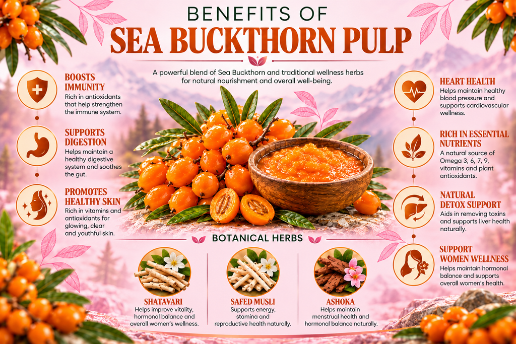 Sea Buckthorn Pulp  Woman 300ml