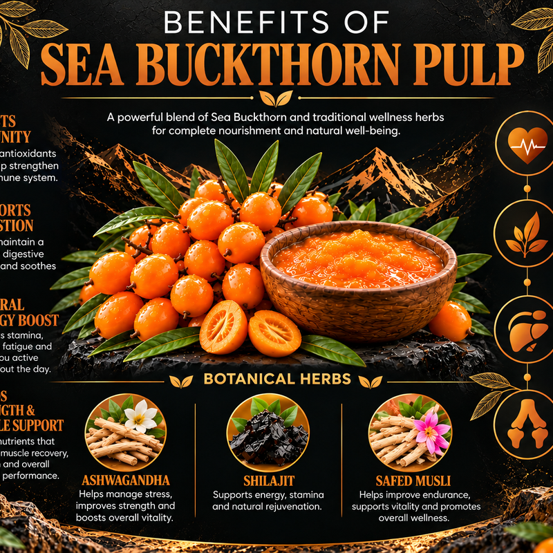 Sea Buckthorn Pulp  Man 300ml