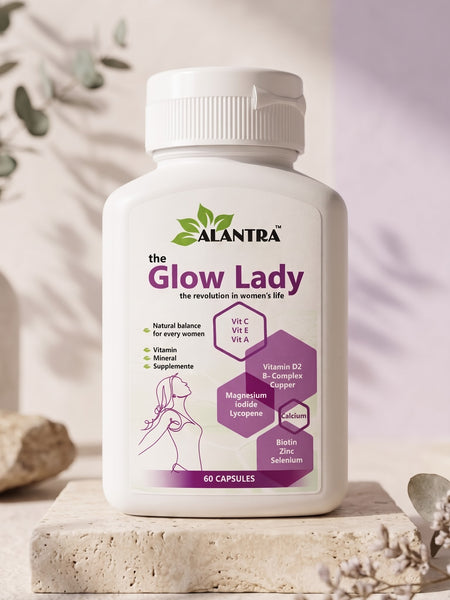 Glow Lady Capsules for Women's Wellness, With Vitamins & Minerals