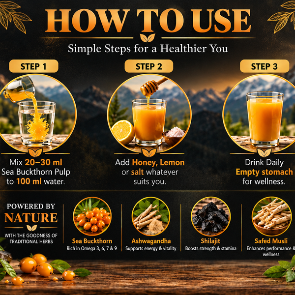 Sea Buckthorn Pulp  Man 300ml