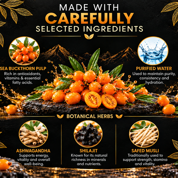 Sea Buckthorn Pulp  Man 300ml